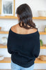 Slouch Me Chic Off-Shoulder Top