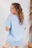 Barely Basic Relaxed Fit Cuffed Tee