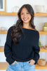 Slouch Me Chic Off-Shoulder Top