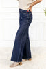 Free Spirit Retro Wide Leg Tummy Control Judy Blue Jeans