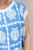 Shell & Tell Cap Sleeve Seashell Knit Top