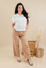 Forever Chic Lightweight Open Weave Dolman Sleeve Sweater