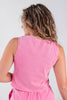 Cutie Core Cotton Blend Wide Leg Lounge Set