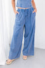 Cutie Core Cotton Blend Wide Leg Lounge Set