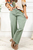 Thyme to Shine Wide Leg Crop Mica Denim Jeans