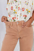 Brown Sugar Babe Wide Leg Crop Jeans