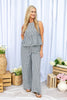 Cottage Cutie Gingham Wide Leg Pants