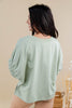 Daily Obsession Oversized Dolman Sleeve Cotton Blend Tee