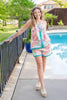 Wildflower Kiss Floral Print Shorts