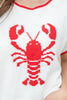 What’s Crackin’ Short Sleeve Lobster Sweater