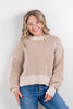 Wavelength Stripe Sweater Top