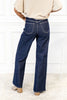 Free Spirit Retro Wide Leg Tummy Control Judy Blue Jeans