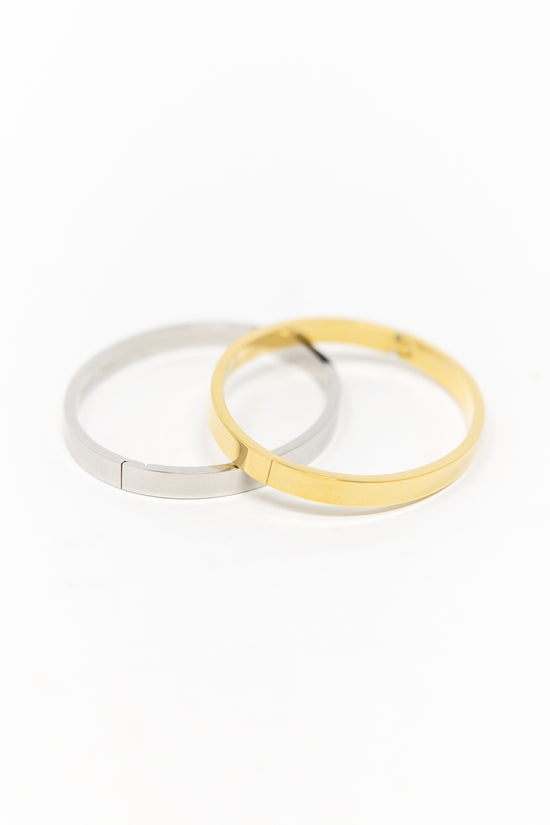 Edge Of Elegance Bangle Bracelet