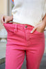 Bright Ideas Straight Leg Coral Red Jeans