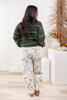 Free Soul Floral Barrel Leg Jeans