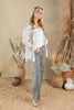 Radiant Lines Long Sleeve Button Down Top
