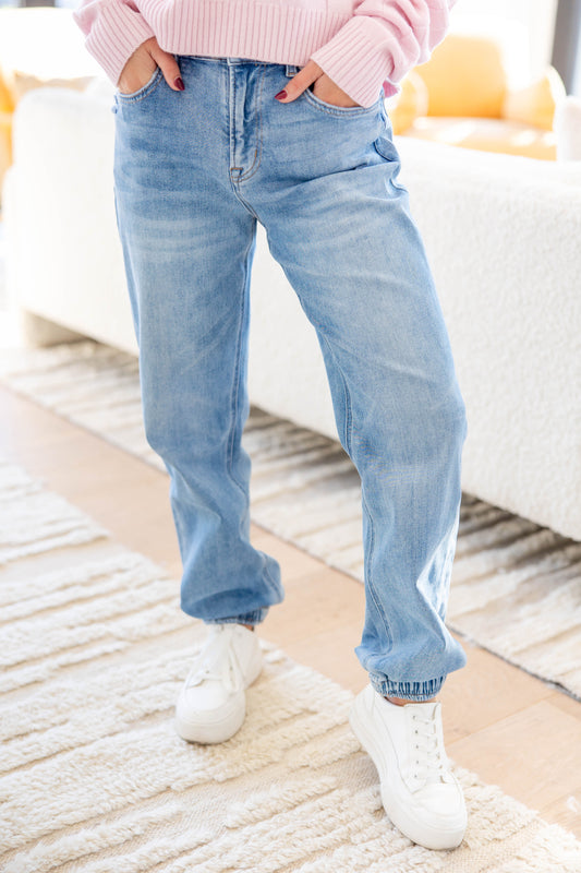Dialed In Denim Jogger Jeans