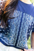 Bandana Beauty Navy & White Bandana Print Cotton Tee