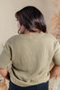Flow Factor Split Neck Short Sleeve Top