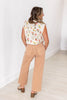 Brown Sugar Babe Wide Leg Crop Jeans