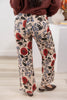 Sweet Stems Floral Wide Leg Jeans