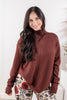 Weekend Crush Oversized Mock Neck Sweater