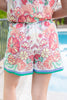 Wildflower Kiss Floral Print Shorts
