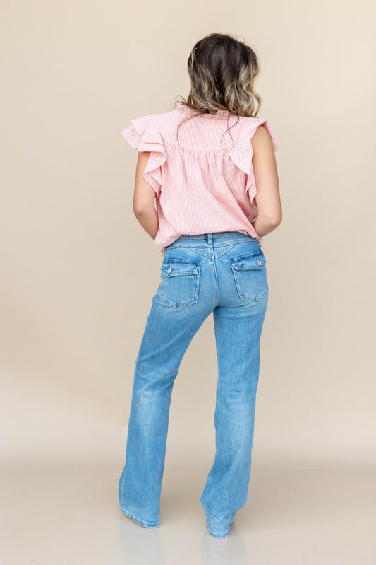 High Standards Flare Jeans