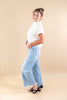Smooth Operator Wide Leg Crop Jeans