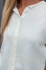 Chic Comfort Short Sleeve Button Down Top