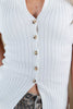Soft Structure Short Sleeve Button Down Top