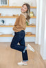You Got This Super Dark Wash Straight Leg Jeans