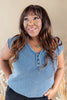 Keep It Cute V-Neck Knit Top