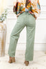 Thyme to Shine Wide Leg Crop Mica Denim Jeans