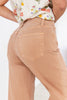 Brown Sugar Babe Wide Leg Crop Jeans