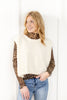 Playful Layers Sleeveless Knit Sweater Vest