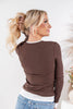 Double Love Layered Long Sleeve Top