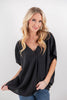 Favorite Things Relaxed Fit V-Neck Dolman Sleeve Blouse
