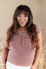 Keep It Cute V-Neck Knit Top