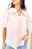 Elegant Ease Collared Blouse