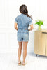 Boot Scoot Denim Romper