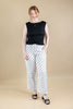 Dotty Darling Polka Dot Wide Leg Ankle Length Pants