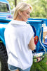 America Half Zip Sleeveless Sweater