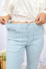 Stripe by Stripe Relaxed Bootcut Jeans