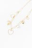 Pearl Heart Delight Charm Necklace