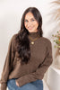 Weekend Crush Oversized Mock Neck Sweater