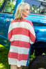 Star Kissed American Flag Knit Open Cardigan