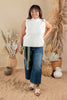 Cozy Cool Sleeveless Turtleneck Sweater