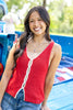 Starburst Babe V-Neck Tank Top