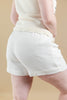 Sandy Horizon Lightweight Pleated Drawstring Waist Shorts